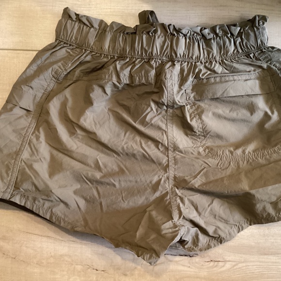 Free People In The Wild Skort Olive Green - Picture 3 of 5